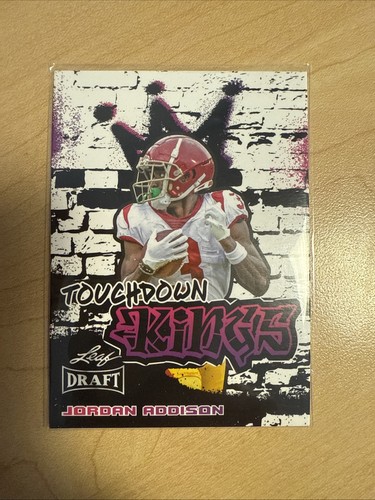 2023 Leaf Draft - TD Kings Jordan Addison #98 (RC) - Picture 2 of 4