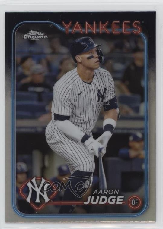 2024 Topps Chrome Refractor Aaron Judge #50
