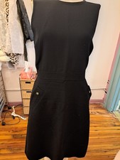 VTG Tory Burch Black Dress With Pockets