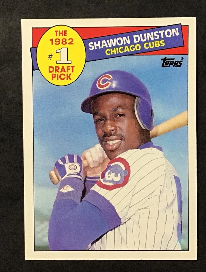 Shawon Dunston trading card