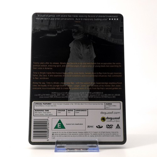 Nas: Time Is Illmatic (2014) | Steelbook | Blu-ray & DVD, Reg B/2 | Dogwoof 2014 - Picture 7 of 8