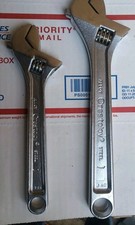 Crescent Tool Co. Adjustable Wrench Set 10" & 8" Crestoloy USA