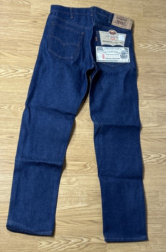 Vintage 80s LEVIS Jeans Orange Tab 20505 0217 NOS Uncut Jacron 34W 33L - Bild 15 von 17