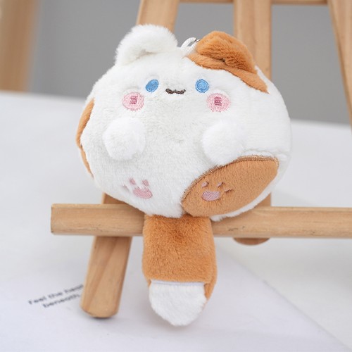 Kawaii Cat Plush Doll Pendant Cute Soft Stuffed Keychain Lovely Bag Decoration_W - Picture 11 of 16