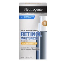 Neutrogena Rapid Repair Face & Neck Moisturizer SPF 30, Wrinkle Cream, 1 fl oz