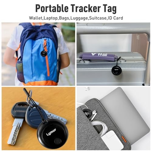 Air Tag, Artikelfinder Bluetooth Tracker Locator für Schlüssel Gepäck Taschen schwarz - Bild 3 von 7