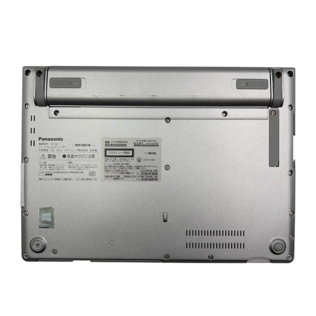 #999 パナソニック CF-SV9 i5-10310U 8GB SSD256G Panasonic Let's Note CF-SV9 i5-10310U 8GB 256GB SSD Windows