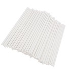  50pcs Paper Lollipop Sticks Cake Sticks for Birthday Party DIY Craft Project -