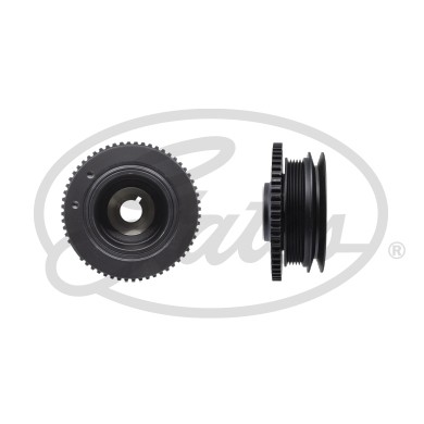 BELT PULLEY CRANKSHAFT TVD1154 FOR DAEWOO LANOSNEXIA L43/A15SMS/G15MF 1.5L 4cyl - Picture 2 of 6