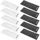 10 Sheets Computer Keyboard Sticker Replacement Stickers English Letter