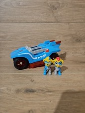 Paw Patrol Mighty Pups Twins Ella & Tuck Split Vehicles With Lights And Sounds.