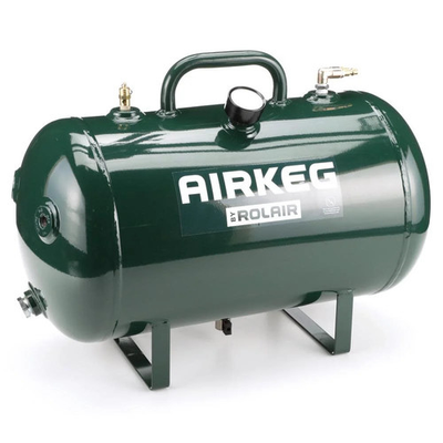 #ad Rolair 10 Gallon 225 Psi Portable Reserve Air Tank With Four 1 4In Couplers $165.99