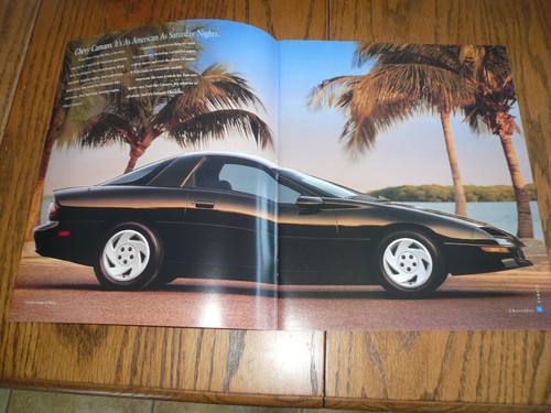 1996 Chevrolet Camaro Sales Brochure - Vintage - Picture 2 of 9