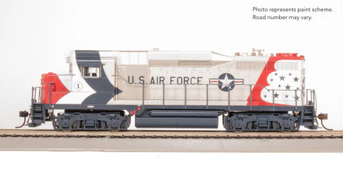BLI HO 9157 EMD GP30 Low Nose Stealth, US Air Force #2250 (Standard DC) - Picture 2 of 6