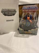 Masters of the Universe Classics DEKKER MOTU MOTUC He-Man Mattel Figure MISB