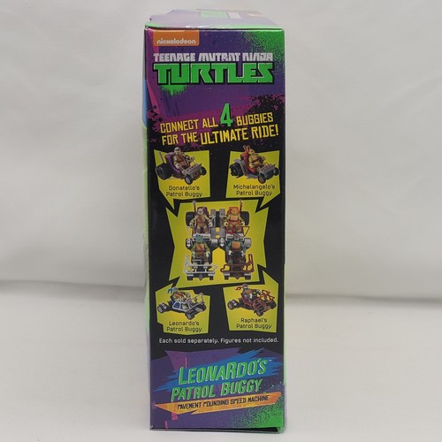 Leonardo's Patrol Buggy Playmates Nickelodeon TMNT 2012 Vehículo 2014 Tortugas - Imagen 5 de 14
