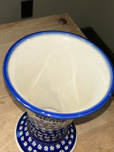 Künstler Małgorzata Bednarek von BOLESLAWIEC POLNISCHE KERAMIK 7,25" VASE - Bild 5 von 7