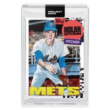 Topps PROJECT 2020 Karte 147 - 1969 Nolan Ryan Von Jacob Rochester