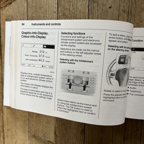 2010-2014 VAUXHALL CORSA OWNERS MANUAL HANDBOOK WALLET 2013 Ref 19296 - Picture 16 of 24