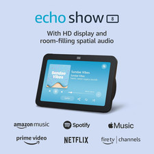 Amazon Echo Show 8 Newest Model - Spatial Audio  Smart Hub