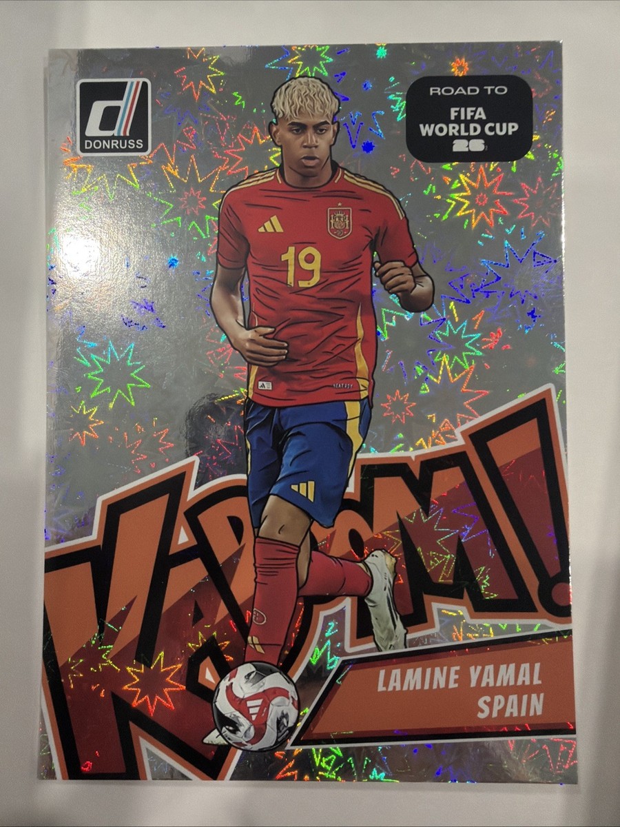 Panini Donruss Kaboom! Lamine Yamal Spain FIFA Lamine Yamal #12