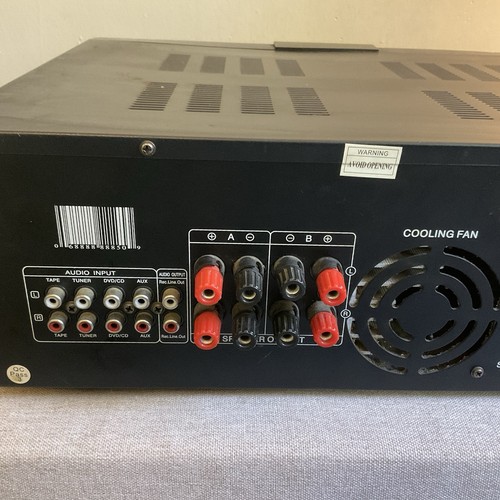 Pyle PT3300 4 Channel Power Amplifier NO REMOTE CONTROL - Picture 5 of 18