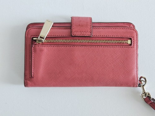 LOTE de 4 Muñequeras Cartera COACH Penélope Turnlock Saffiano Hampton Tweed Rayas - Imagen 13 de 15