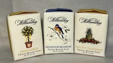 Williamsburg Triple Milled Bar Soap 3 oz Three DIfferent Scents