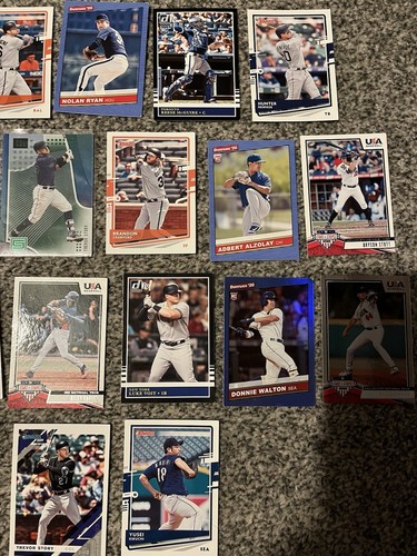 Baseball Cards 53x Random Cards Auto Patch Serial Rookies Donruss Panini Random - Picture 6 of 9