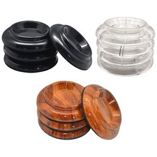 4Pcs Piano Caster Cups Furniture Caster Cups for Grand Pianos Upright Piano