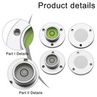 Metal Glass Level with Mounting Hole for Reliable and Accurate Readings