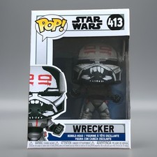 Funko POP! Figura Vinilo Star Wars #413 The Bad Batch Wrecker