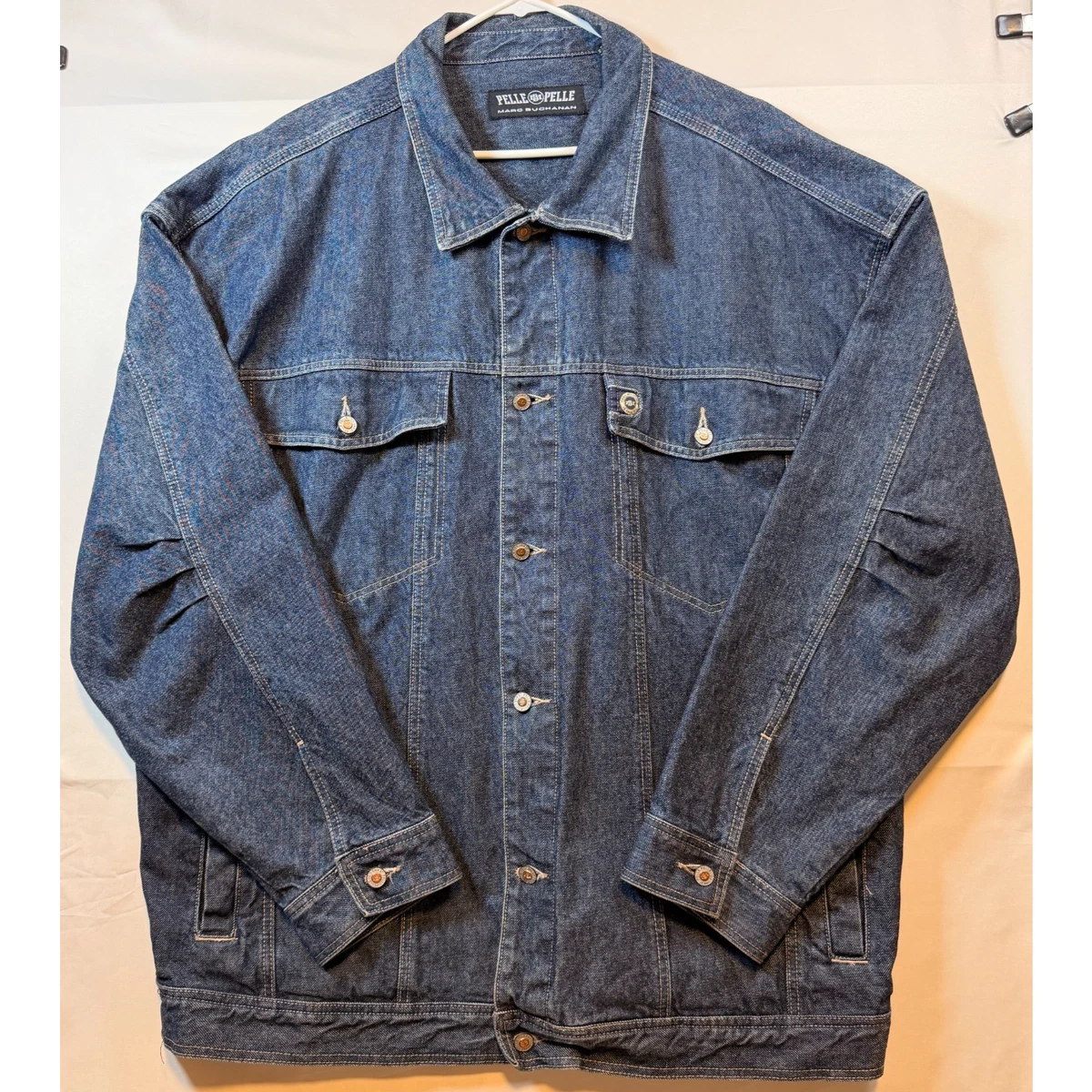 PELLE PELLE カバーオール デニムジャケット 3XL Pelle Pelle Regular Size 3XL Coats, Jackets & Vests for Men for