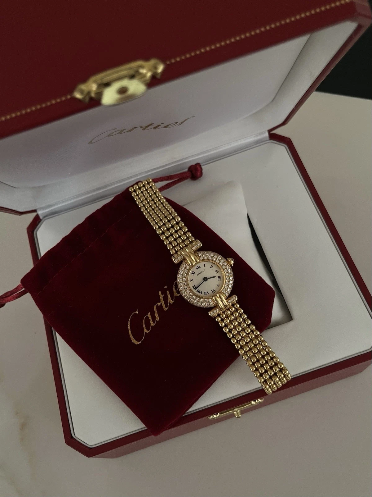 Cartier — Cartier Colisee 18k Yellow Gold Ladies Watch