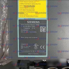 1PIECE USED SIEMENS INTERFACE MODULE 6SL3100-0BE31-2AB0 6SL3 100-0BE31-2AB0