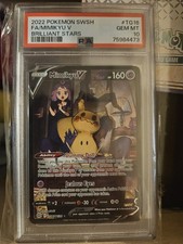 2022 Pokemon Mimikyu V  - Brilliant Stars  - TG16/TG30 - PSA 10 Gem MT