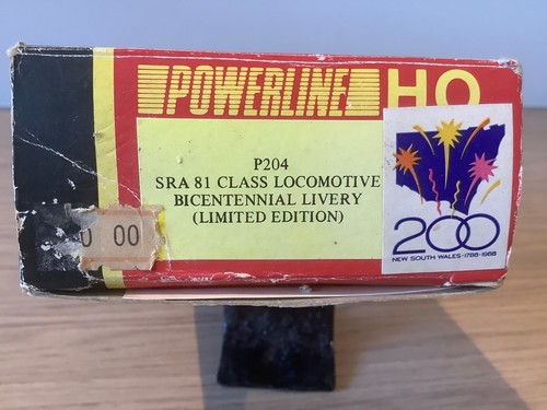 NSW LOCO, 8120= BICENTENNIAL Livery,, HO, DC, , LIMITED EDITION No. 47 - Picture 8 of 8