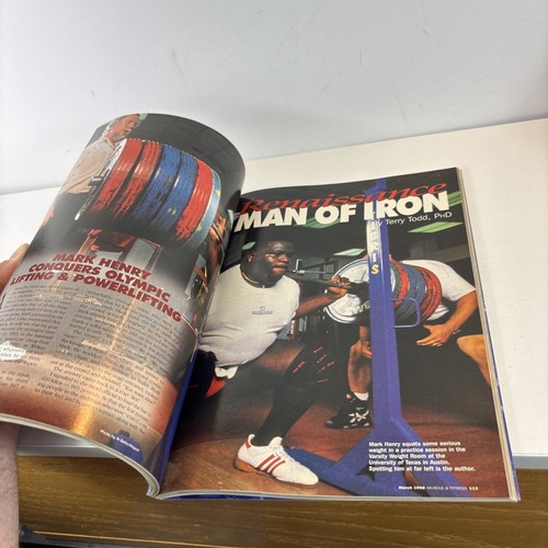 Muscle & Fitness Bodybuilding Magazine March 1996 Mark Henry Powerlifting - Picture 16 of 19