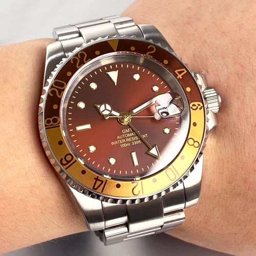 Tandorio 40mm Sapphire Glass 20ATM GMT NH34A Movement Automatic Men Dive Watch - Picture 12 of 14