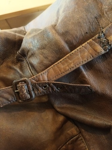 Original WW2 ATS leather Jerkin - Picture 5 of 5
