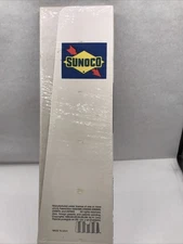 Vintage NOS Sunoco Cardboard Windshield Sun Shade Sealed