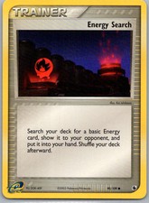 Pokemon Energy Search Ruby and Sapphire 90/109 Near Mint NM