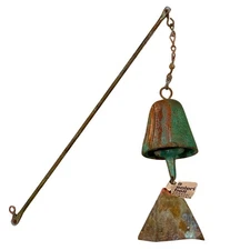 Vintage Paolo Soleri Cosanti Originals Bronze Wind Bell Chime Brutalist Arizona