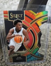 2023-24 Panini Select - Premier Level Kobe Brown #110 Tie-Dye Prizm Die-Cut /25