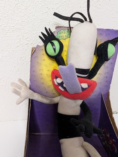 New Vintage Factory Sealed AAAHH!! Real Monsters Oblina Plush Nickelodeon 1995 - Picture 2 of 8