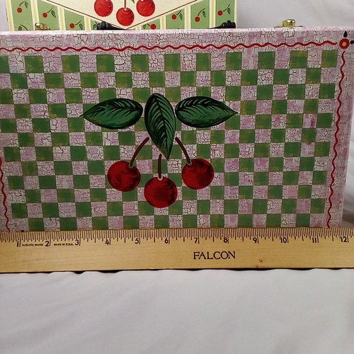 Maria Engelbreit Lot Blechkarten Rezept Gutschein Ordner Boxen Notizblock Stempel Vintage - Bild 12 von 14