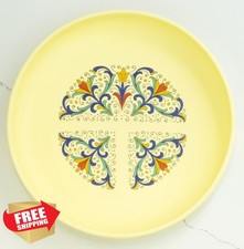 Ladydaidy Silicone Baby Plate Deruta China-Look Suction