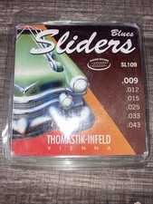 Thomastik- Infield Blues Sliders Sl 109 Electric Guitar Strings 9-43