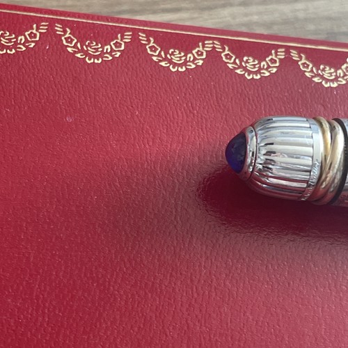Cartier Pasha de Cartier Bolígrafo Rodillo Bolígrafo Dorado Completo con Recarga/Caja - Imagen 8 de 11