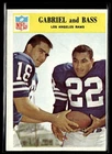 1966 Philadelphia Mark on Back MK Roman Gabriel/Dick Bass Los Angeles Rams #94